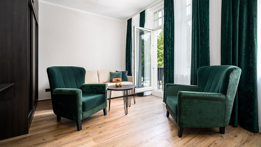 Urlaub an der Müritz in modernen Hotelzimmern Moderne Hotelzimmer im Seehotel Ecktannen