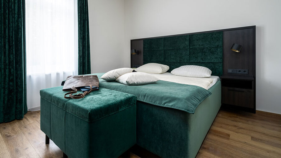 Urlaub an der Müritz in modernen Hotelzimmern Moderne Hotelzimmer im Seehotel Ecktannen